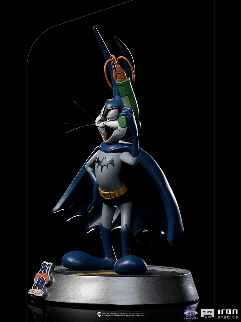 Iron Studios Space Jam A New Legacy Batman Bugs Bunny Art Scale 1:10 Scale Statue
